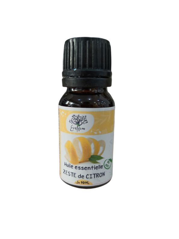 Huile Essentielle Zeste de Citron 100% Pure et naturelle 10ml – Image 2