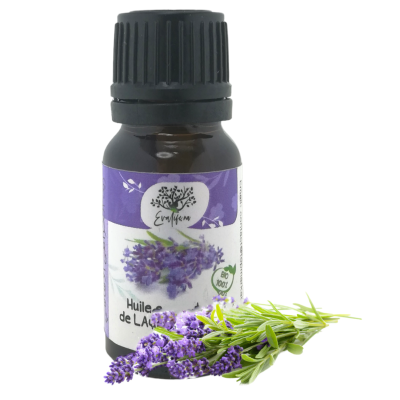 Huile Essentielle de Lavande Vraie 100% pure et naturelle 10ml